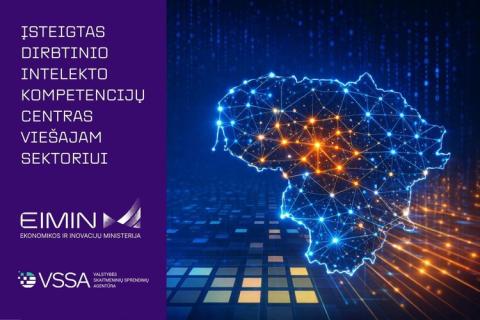 Plakatas su logotipais