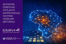 Plakatas su logotipais