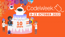 2022 m. CodeWeek infografikas