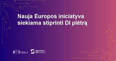 Nauja Europos iniciatyva siekiama stiprinti DI plėtrą
